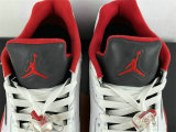 Authentic Air Jordan 5 Low “Fire Red”