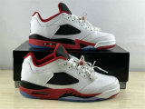 Authentic Air Jordan 5 Low “Fire Red”