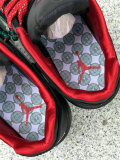 Authentic Clot x Air Jordan 5 Low Black/Silver/Red
