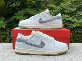 Authentic Nike Dunk Low Washed Denim