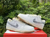 Authentic Nike Dunk Low Washed Denim