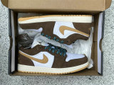 Authentic Air Jordan 1 Low Cacao Wow