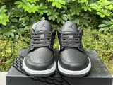 Authentic Air Jordan 1 Low Black Elephant