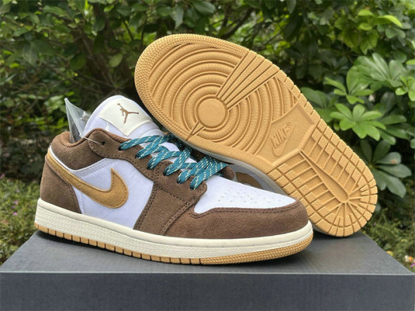 Authentic Air Jordan 1 Low Cacao Wow