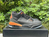 Authentic J Balvin x Air Jordan 3 GS Black/Orange