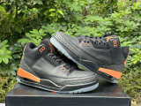 Authentic J Balvin x Air Jordan 3 GS Black/Orange