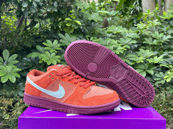 Authentic Nike Dunk Low “Mystic Red”