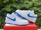 Authentic Nike Dunk Low Kid Blue/White