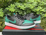 Authentic Air Jordan 1 Low Gorge Green/Black