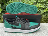 Authentic Air Jordan 1 Low Gorge Green/Black