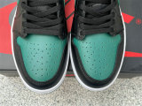 Authentic Air Jordan 1 Low Gorge Green/Black