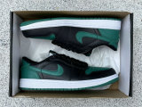 Authentic Air Jordan 1 Low Gorge Green/Black