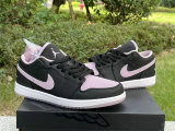 Authentic Air Jordan 1 Low GS “Iced Lilac”