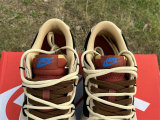 Authentic Nike Dunk Low Beige/Brown/Black