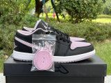 Authentic Air Jordan 1 Low GS “Iced Lilac”