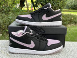 Authentic Air Jordan 1 Low GS “Iced Lilac”
