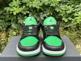 Authentic Air Jordan 1 Low GS Lucky Green