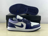 Authentic Air Jordan 1 Low Sky J Purple