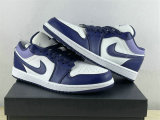 Authentic Air Jordan 1 Low Sky J Purple