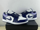 Authentic Air Jordan 1 Low Sky J Purple