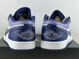 Authentic Air Jordan 1 Low Sky J Purple