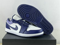 Authentic Air Jordan 1 Low Sky J Purple