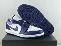 Authentic Air Jordan 1 Low GS Sky J Purple
