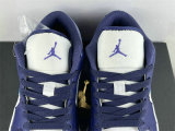 Authentic Air Jordan 1 Low Sky J Purple