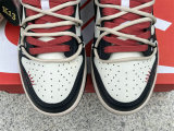 Authentic Nike Dunk Low Black/White/Pink