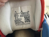 Authentic Air Jordan 1 Low White/Industrial Blue