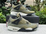 Authentic Air Jordan 4 Craft “Olive” GS