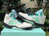 Authentic Air Jordan 5 GS “Island Green”