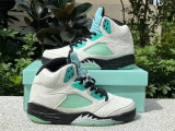 Authentic Air Jordan 5 GS “Island Green”