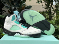 Authentic Air Jordan 5 “Island Green”