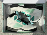 Authentic Air Jordan 5 GS “Island Green”