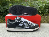 Authentic Nike Dunk Low Grey/White/Black