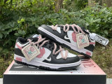 Authentic Nike Dunk Low Canard Delave/Pink/White