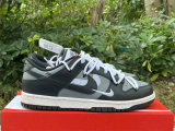 Authentic Nike Dunk Low Grey/White/Black