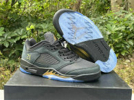 Authentic Air Jordan 5 Low Black/Gold