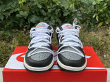 Authentic Nike Dunk Low Grey/White/Black