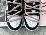 Authentic Nike Dunk Low Canard Delave/Pink/White
