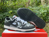 Authentic Nike Dunk Low Grey/White/Black