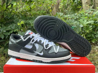 Authentic Nike Dunk Low Grey/White/Black