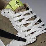 Authentic Travis Scott x Air Jordan 1 Low Golf