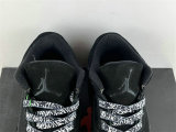 Authentic Air Jordan 3 Retro Black/Noir