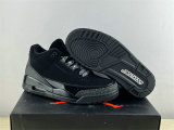 Authentic Air Jordan 3 Retro Black/Noir