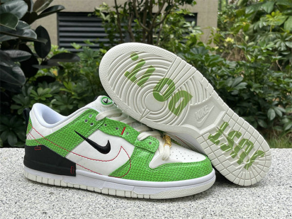 Authentic Nike Dunk Low Disrupt 2 “Just Do It” Voile/White