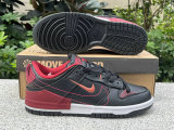 Authentic Nike Dunk Low Disrupt 2 Black/Team Red/Canyon Rust