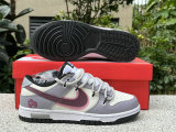 Authentic Nike Dunk Low Tie-Dye Lavender Purple