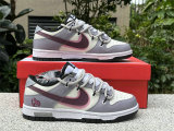 Authentic Nike Dunk Low Tie-Dye Lavender Purple